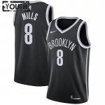 Brooklyn Nets Trikot Patty Mills 8 Nike 2022-23 Icon Edition Schwarz Swingman - Kinder